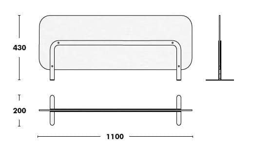 Войлочная перегородка для стола ONDARRETA Espai ARCH-00097645 - Вид №7