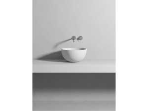 Керамическая столешница круглый умывальник