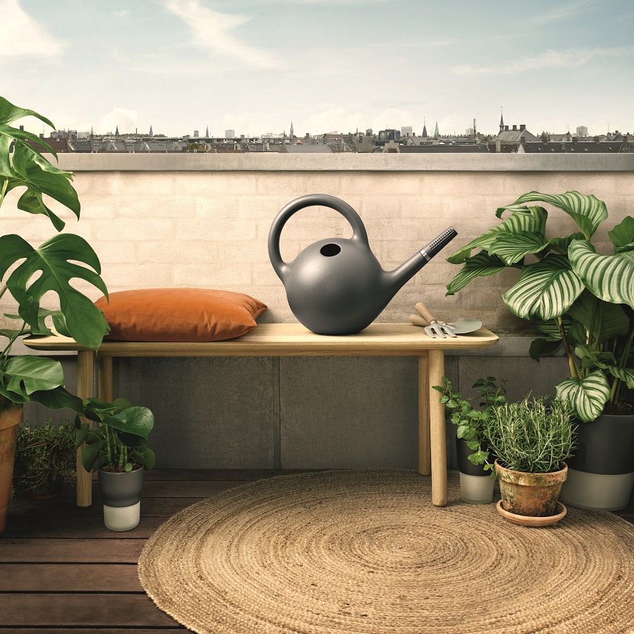 Лейка globe 9 л, серая EVA SOLO  254637 Серый  - Вид №1