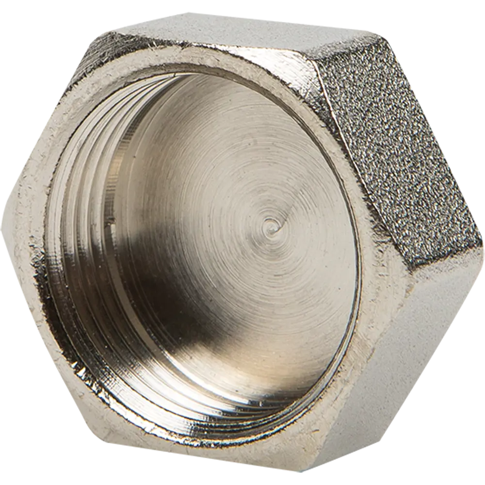 Заглушка Valtec внутренняя резьба 3/4" никелированная латунь STLM-2155658