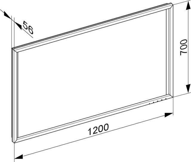 19097012503 Зеркало с подсветкой KEUCO Edition 90 - Вид №6