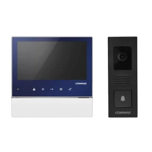 91967169 Комплект видеодомофона Commax CDV-70H2/DRC-4PIP 7" цвет синий/черный STLM-1475831