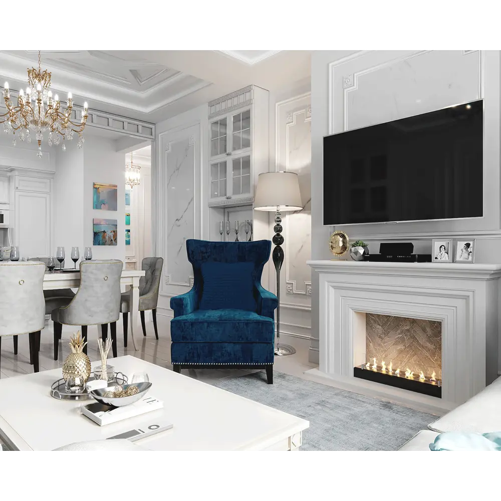 Подушка декоративная «Плюш», 43х43 см, цвет тёмно-синий LINEN WAY STLM-2008488 - Вид №3