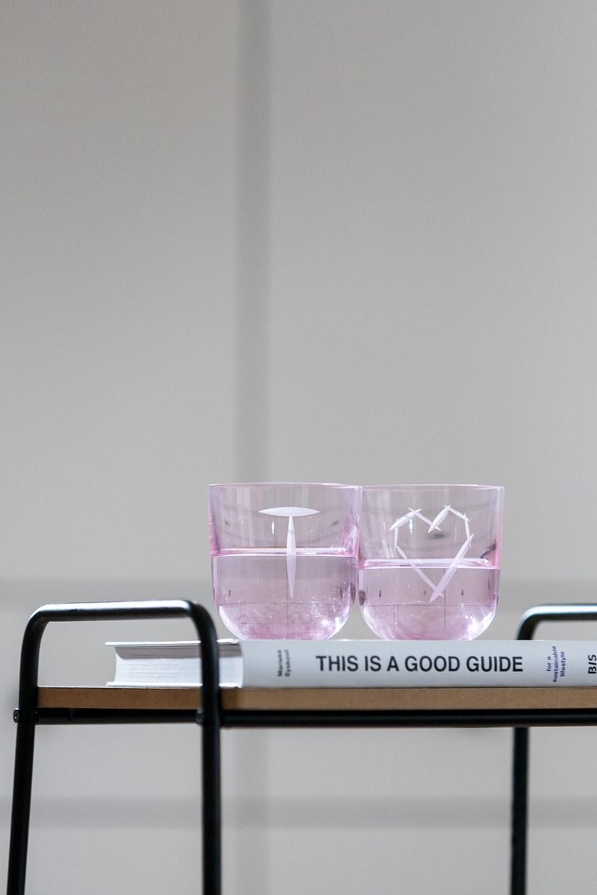 Rückl Хрустальный стакан для воды Pink sun-id-1370462 - Вид №2