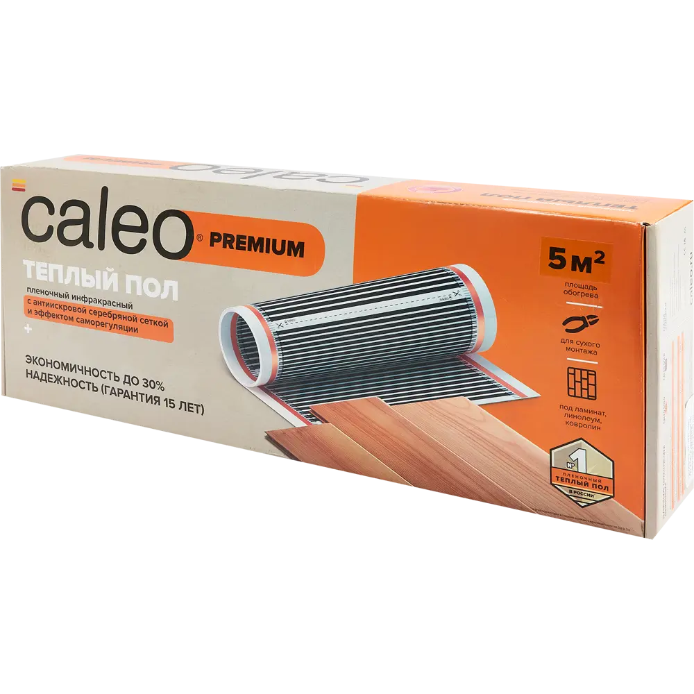 Инфракрасная пленка для теплого пола Caleo Premium 5 м2 1150 Вт STLM-2095470 - Вид №4