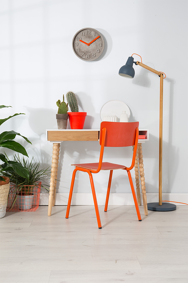 Стул Back to School желтый Zuiver 1008203 - Вид №1