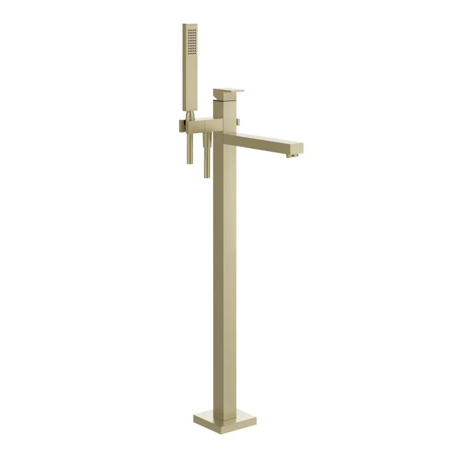 Смеситель для ванны 24961 727 Gessi Rettangolo ЛАТУНЬ МАТОВАЯ PVD 24961727