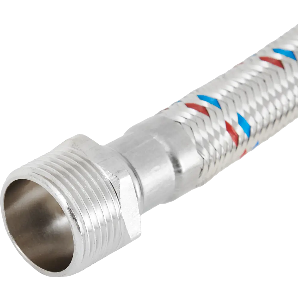 Гибкая подводка для воды ДТРД 3/4" наружная-внутренняя резьба 200 см STLM-2129832 - Вид №3