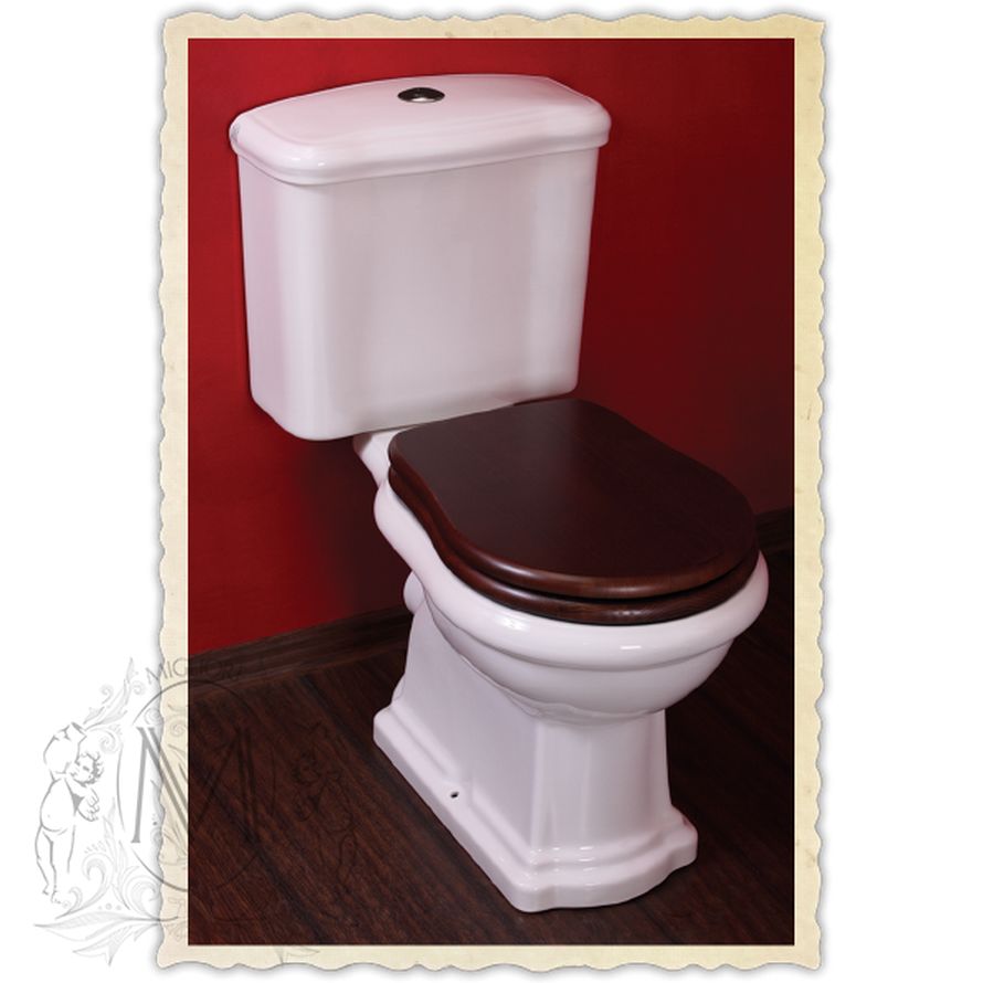 ML.BLL-25.102.BI/ML.BLL-25.148.BI/ML.MEC-29.148.BR Компакт унитаз с бачком Белый Migliore  Италия  - Вид №1