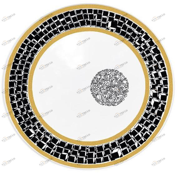 Kiasmo Керамическая тарелка Paradise 2015kddpard