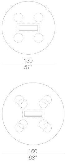 Lapalma Круглый высокий стол из дуба Ori sun-id-1485361 - Вид №8