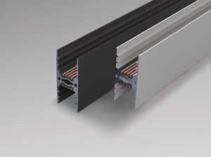 Экструдированная алюминиевая система освещения трека