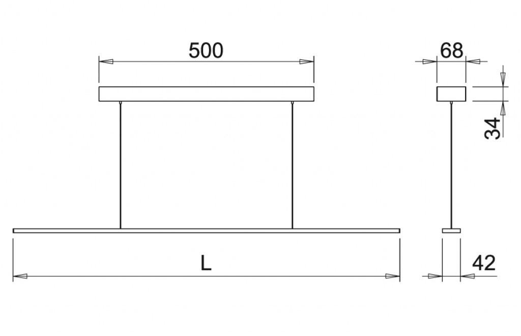 Domus Line Подвесной светодиодный профиль sun-id-1444305 - Вид №5