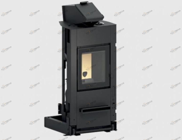 Piazzetta Каминная топка из стали на гранулах Mp sun-id-1465892