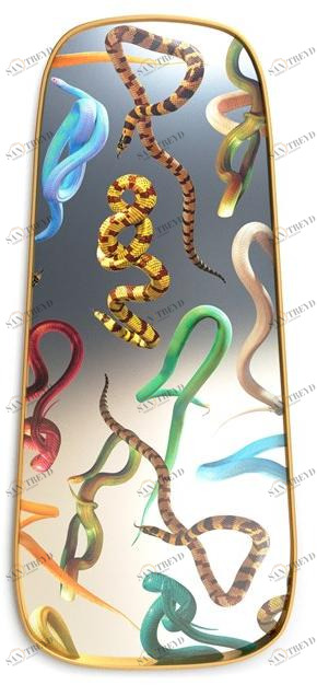 Seletti Зеркало с настенной рамой Seletti wears toiletpaper 17050