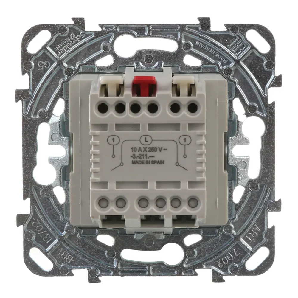 Выключатель встраиваемый Systeme Electric Unica 2 клавиши, цвет белый STLM-2207161 - Вид №3