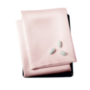 Наволочка princess77rose, 70x70 см, шелк, 1шт, цвет светло-розовый SILK MANUFACTURE