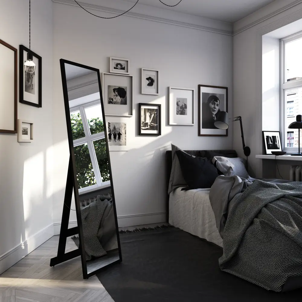 Зеркало напольное INSPIRE Альпы в черной раме 40x160 см 85283134 STLM-0060819 - Вид №8