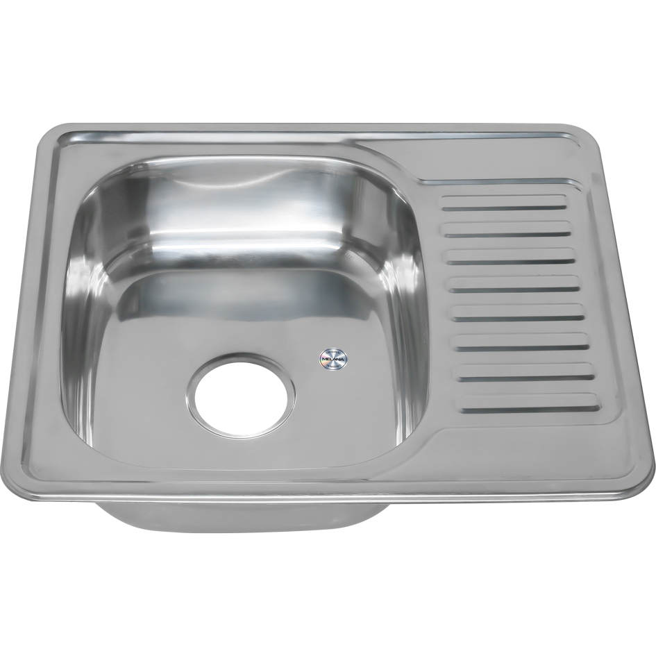 Мойка 5848 U MELANA 0,8/180 врезная прямоугольная с сифоном (089 t *10) 089 t (*10)