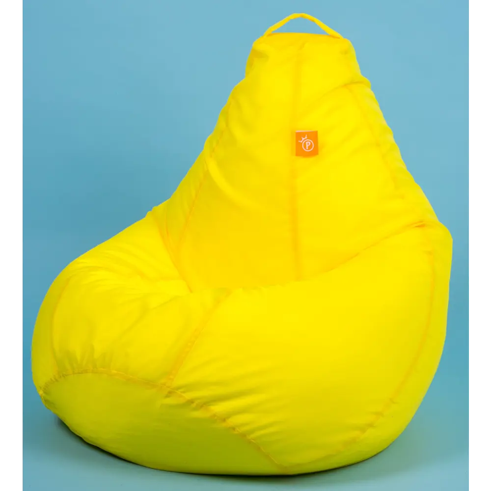 Кресло-груша Оксфорд XL желтый Santreyd STLM-2074309