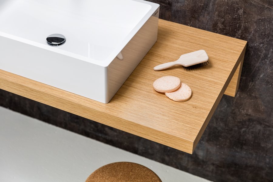 Столешница под раковину L 800 дуб Ravak X000000833 - Вид №9