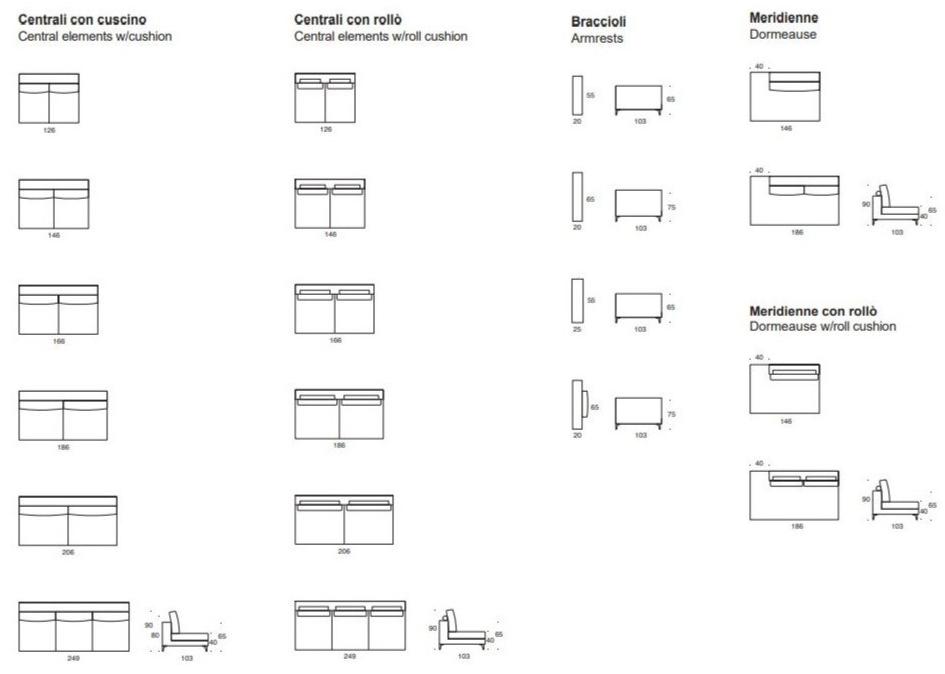 Twils Lounge Съемный диван Over sun-id-1509471 - Вид №3