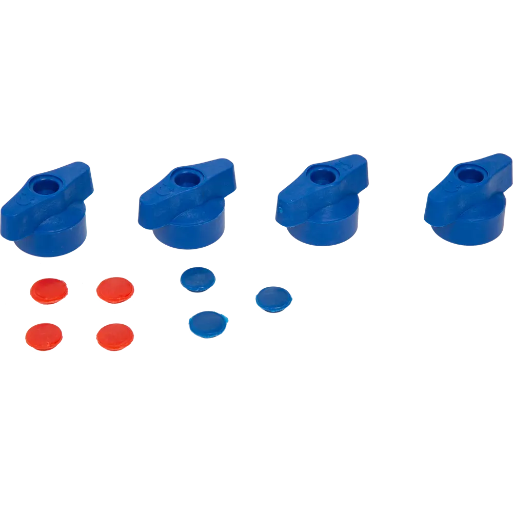 Коллектор универсальный Valfex на 4 выхода 32x20 мм с кранами STLM-2091532 - Вид №3