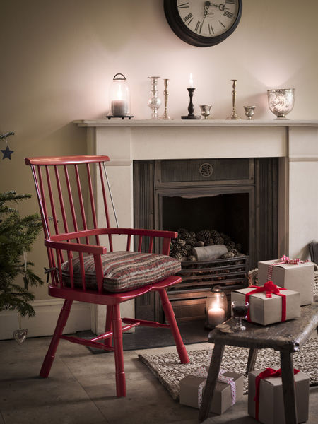 G127 Первобытный Виндзорский стул ijlbrown  - Вид №2