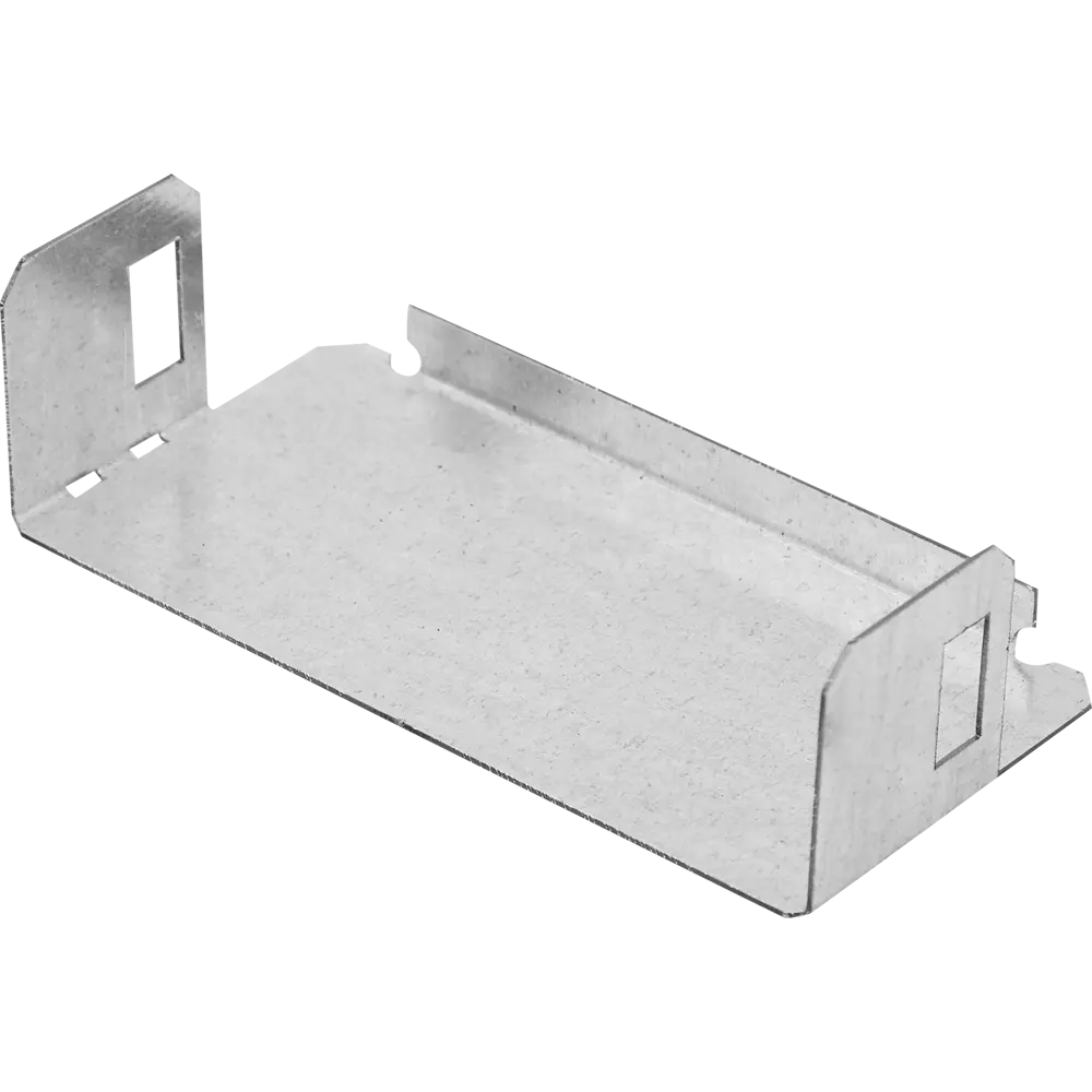 Заглушка для лотка торцевая TDM Electric 100x50 мм цвет серый STLM-2133519