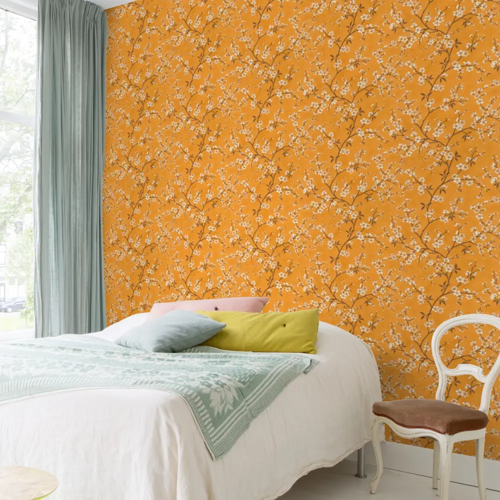 Обои флизелиновые Rasch Denzo оранжевые 0.53 м 456721 STLM-2179829 - Вид №8