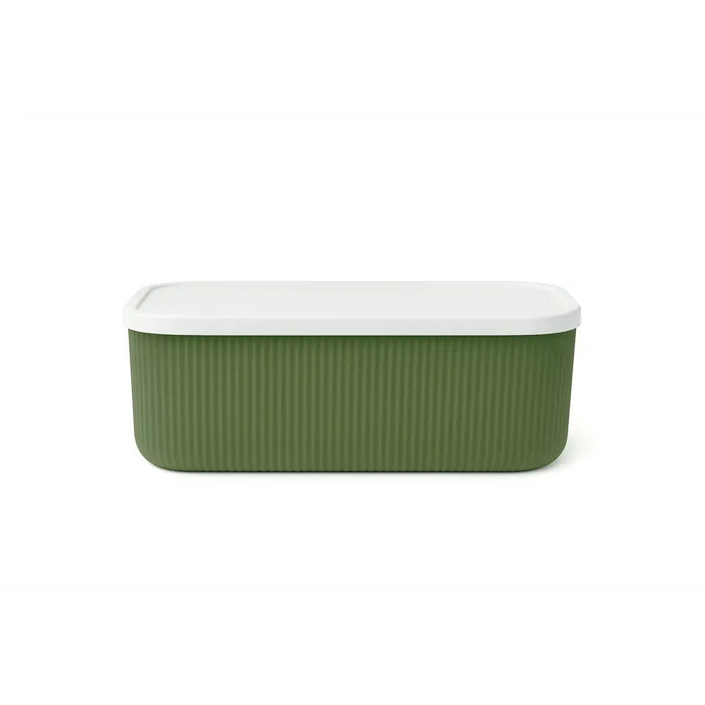 Корзина для хранения Primanova Рица 3.2 л цвет хаки STLM-2179431