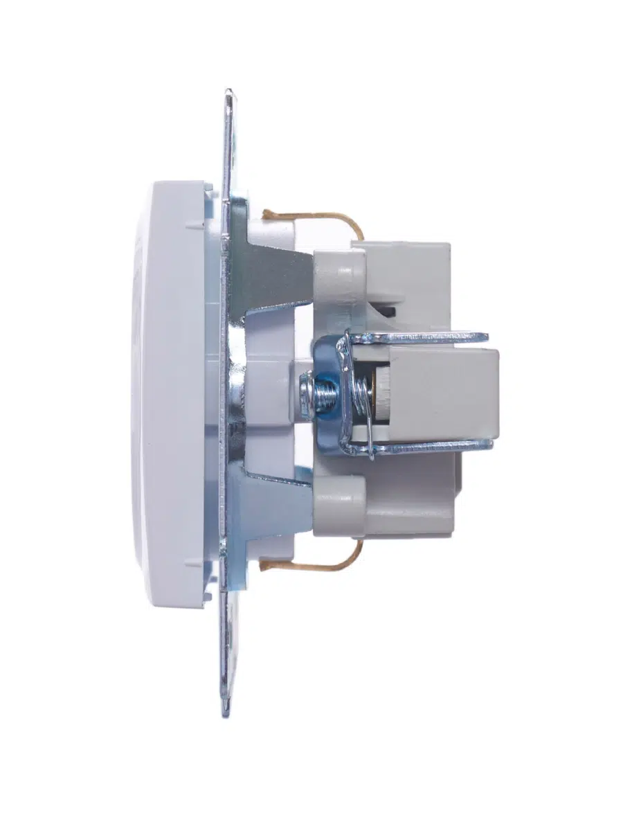 KARINA Розетка сз белый LEZARD 707-0288-122В - Вид №4