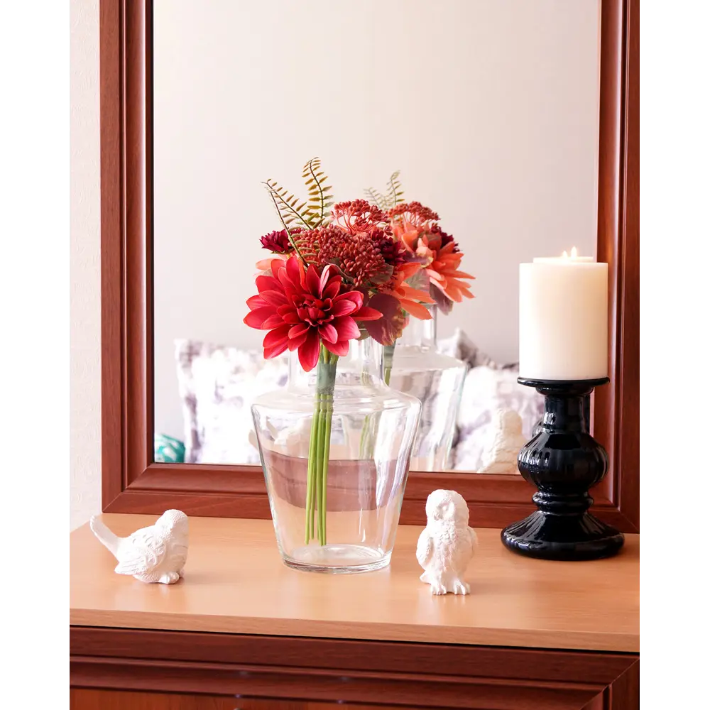 Ваза «Бальмунг» стекло цвет прозрачный 26 см Santreyd STLM-2083118 - Вид №1