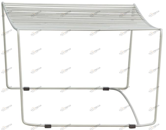 iSimar Подставка для ног из стали прямоугольной формы Bolonia 9144