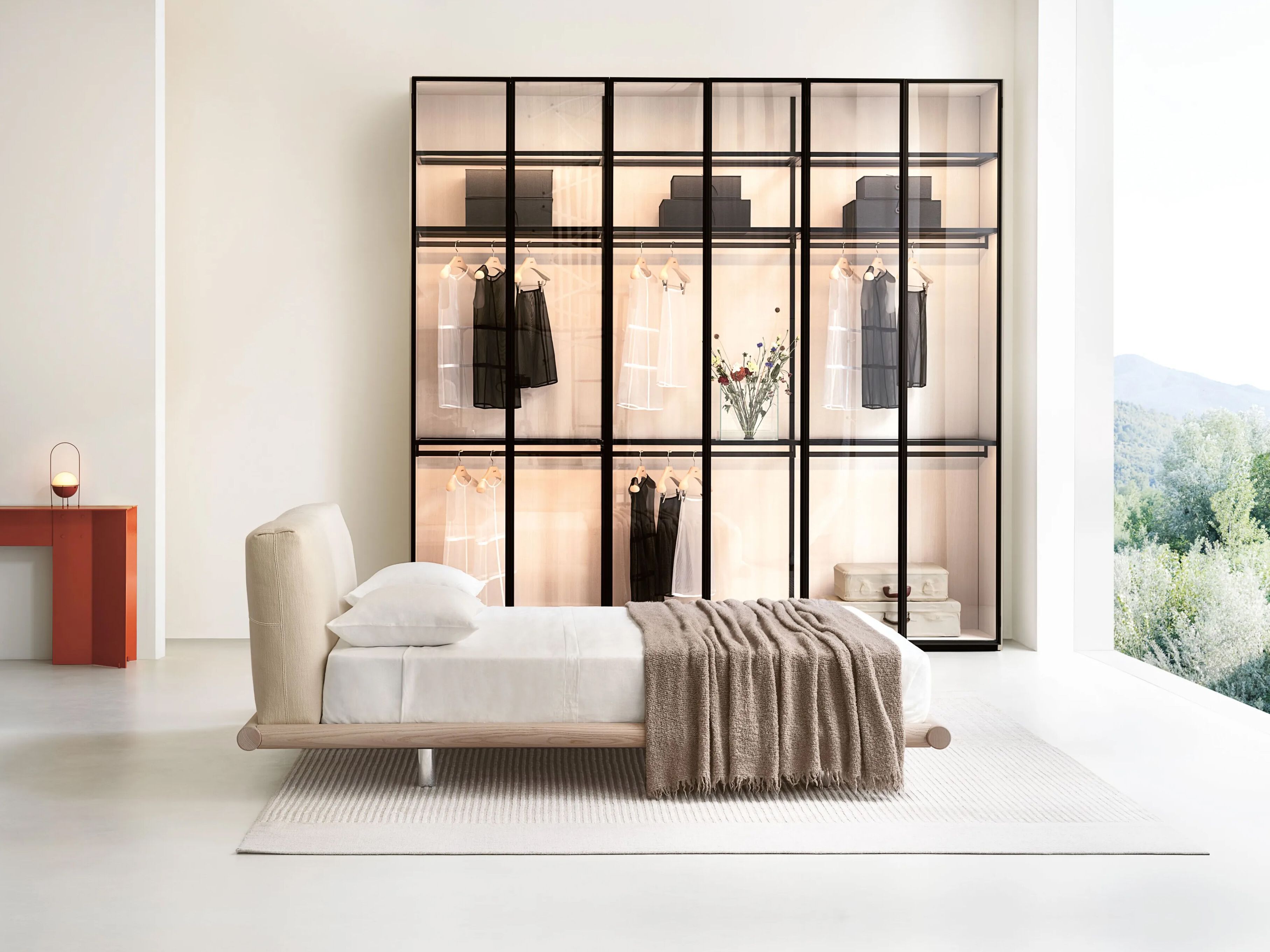 Двуспальная кровать с мягким изголовьем Porro IRO ARCH-00029472 - Вид №12