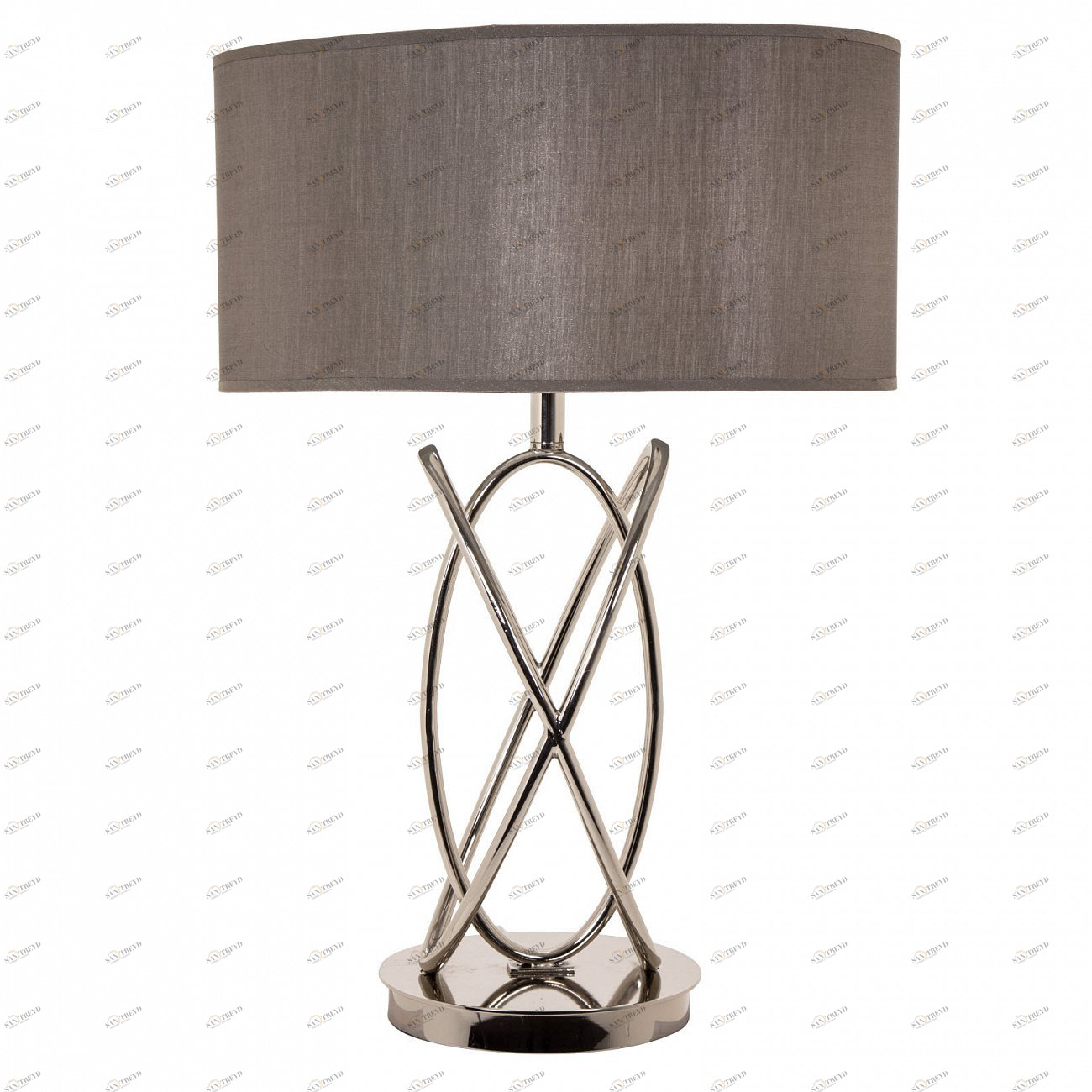 Настольная лампа Lina от RVAstley 5502 RVASTLEY ИНТЕРЬЕРНЫЕ 061729 Бежевый;хром 