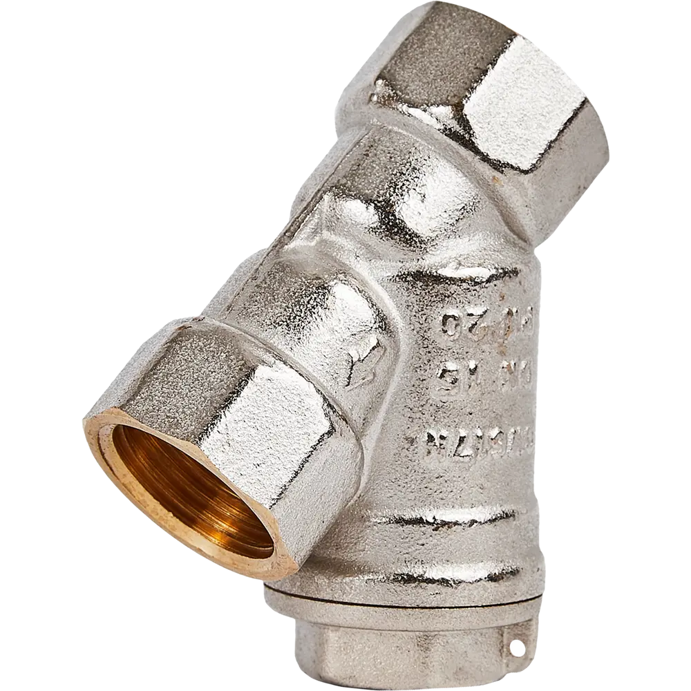 Фильтр косой Rommer для водопровода 1/2" с сеткой 500 мкм 89341965 STLM-1569503