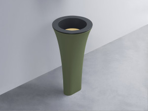 AMLA45-BA+AMPILT-CN+AMCOLT-AG Раковина Amedeo Tondo отдельностоящая cielo Enjoy + Amedeo