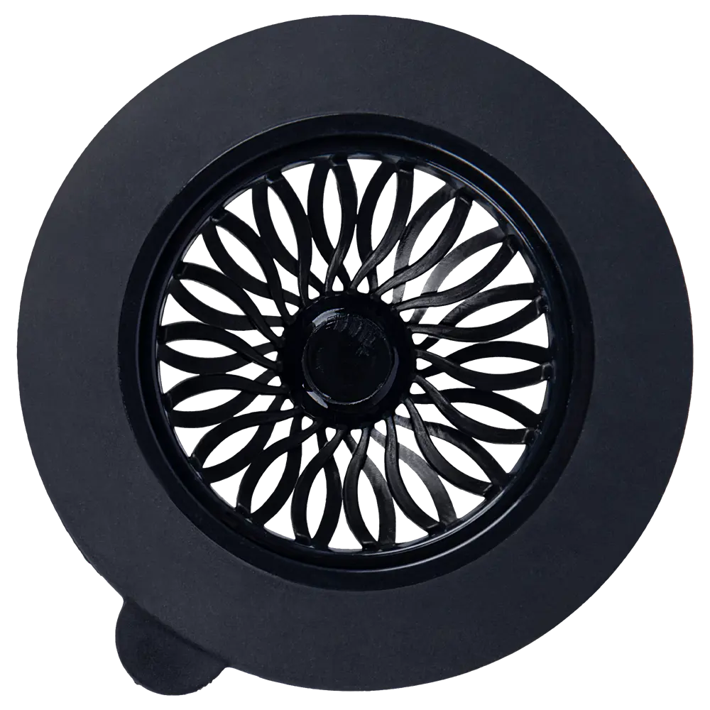 Ситечко для мойки 12 см Vidage термопластичная резина цвет черный STLM-2068078 - Вид №1