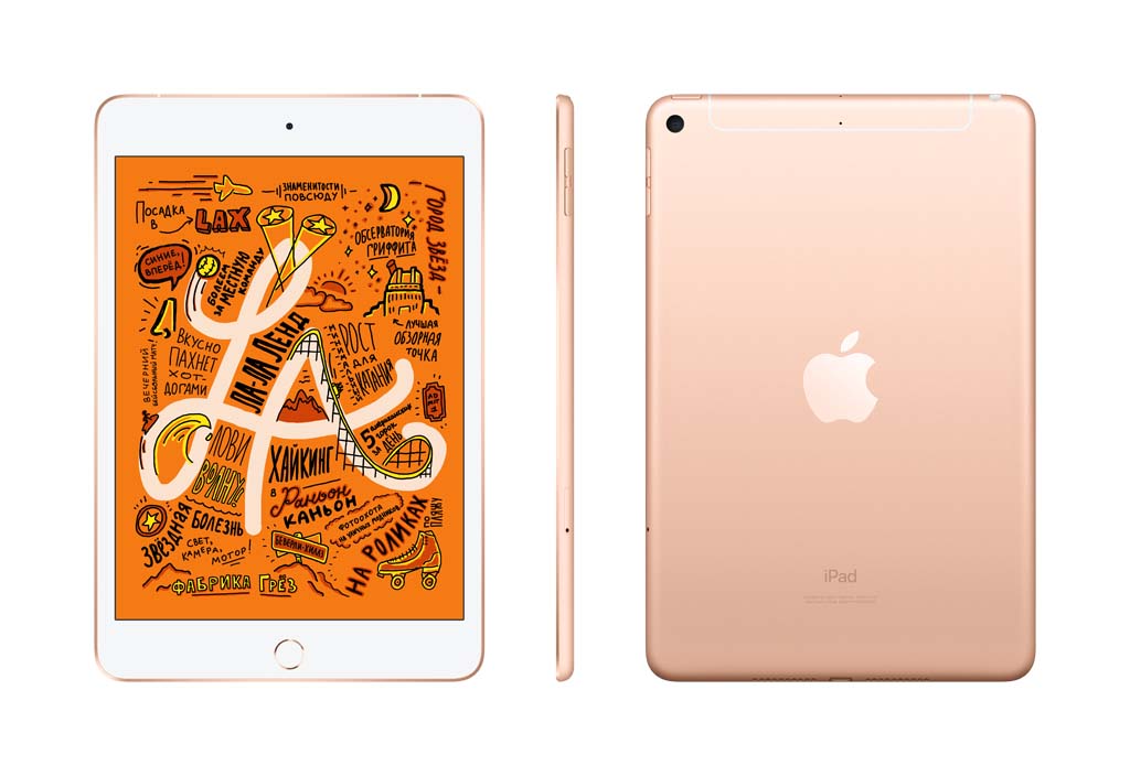 MUXE2RU/A Ipad mini wi-fi + cellular 256gb - gold Apple Santreyd  - Вид №1