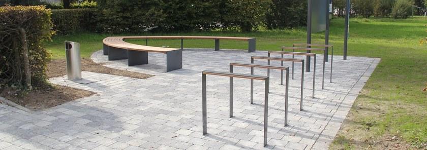 Euroform W Металлический барьер / стойка для велосипедов Aron 950  - Вид №2