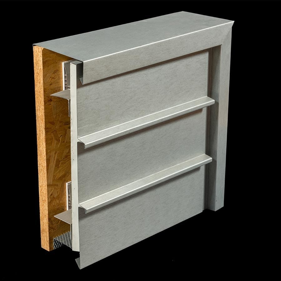 Металлический ламинат для фасадов ZINTEK zintek® ARCH-00105157 - Вид №25