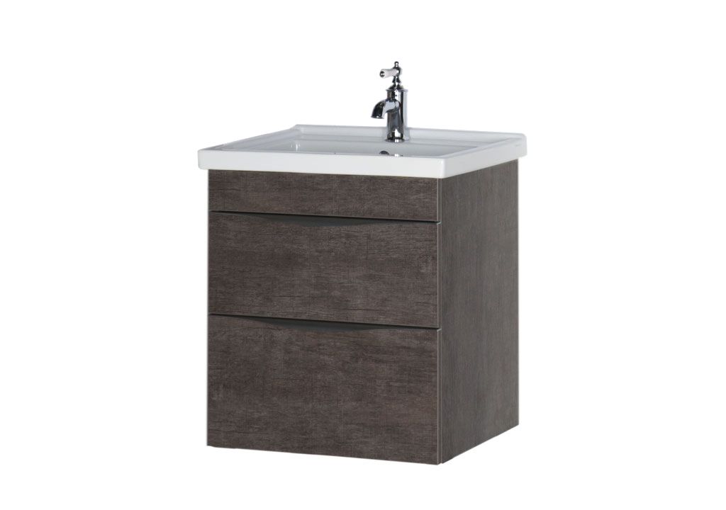 Тумба с раковиной Aquanet Эвора 60 дуб антик 0018300000182322 - Вид №4