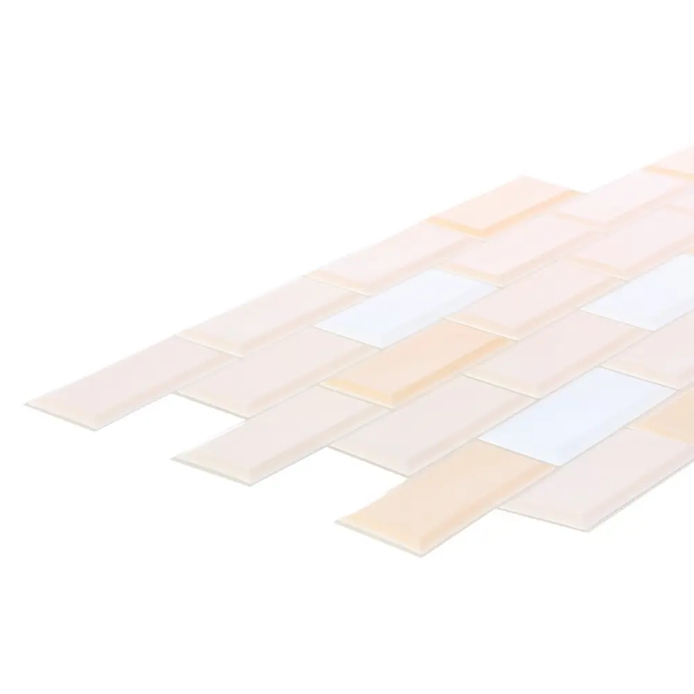 Панель ПВХ листовая 0.3 мм 966х484 мм Плитка бежевая 0.47 м² GRACE STLM-2133287 - Вид №1