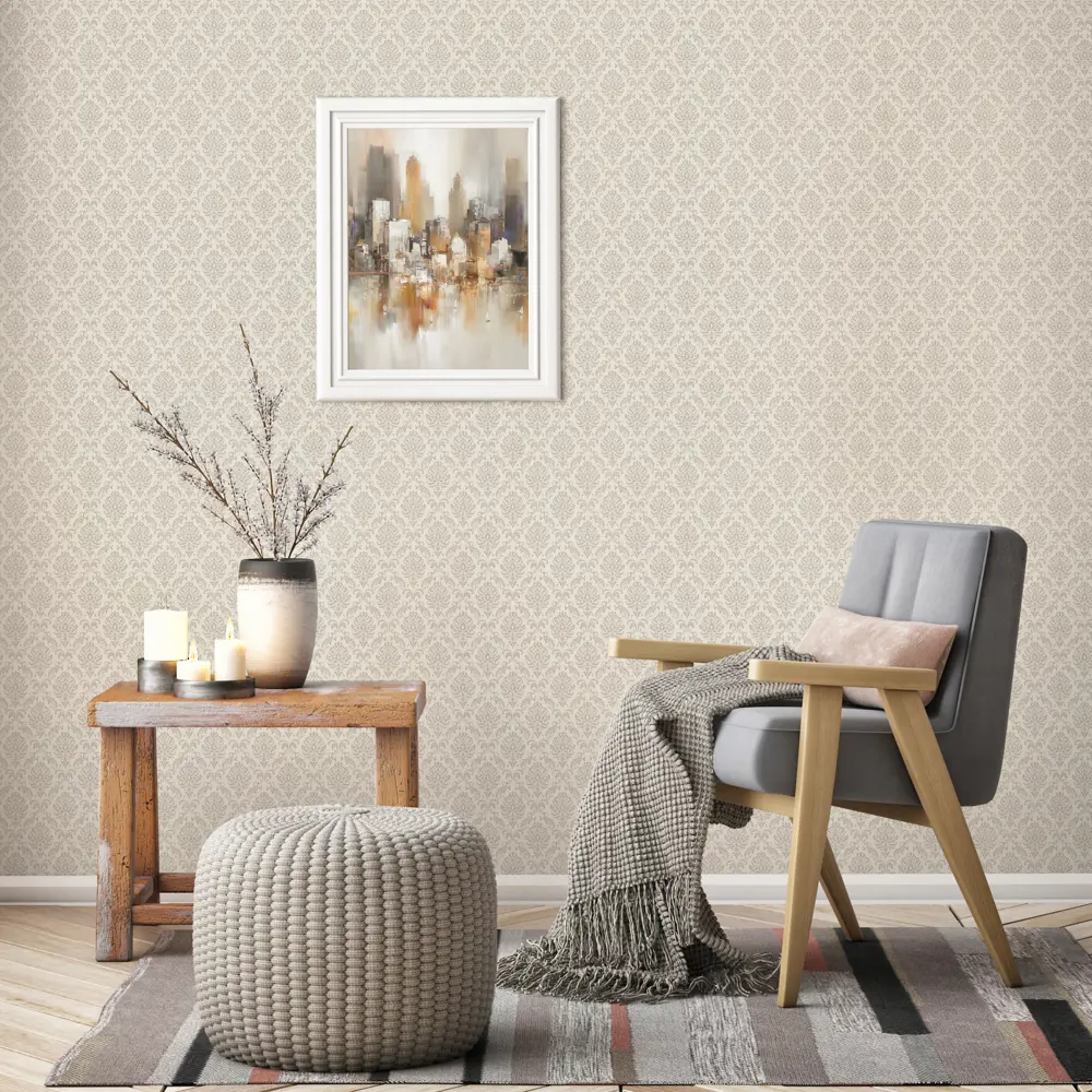 Обои виниловые Аспект Ру София серые 1.06 м 70314-18 STLM-2055138 - Вид №2