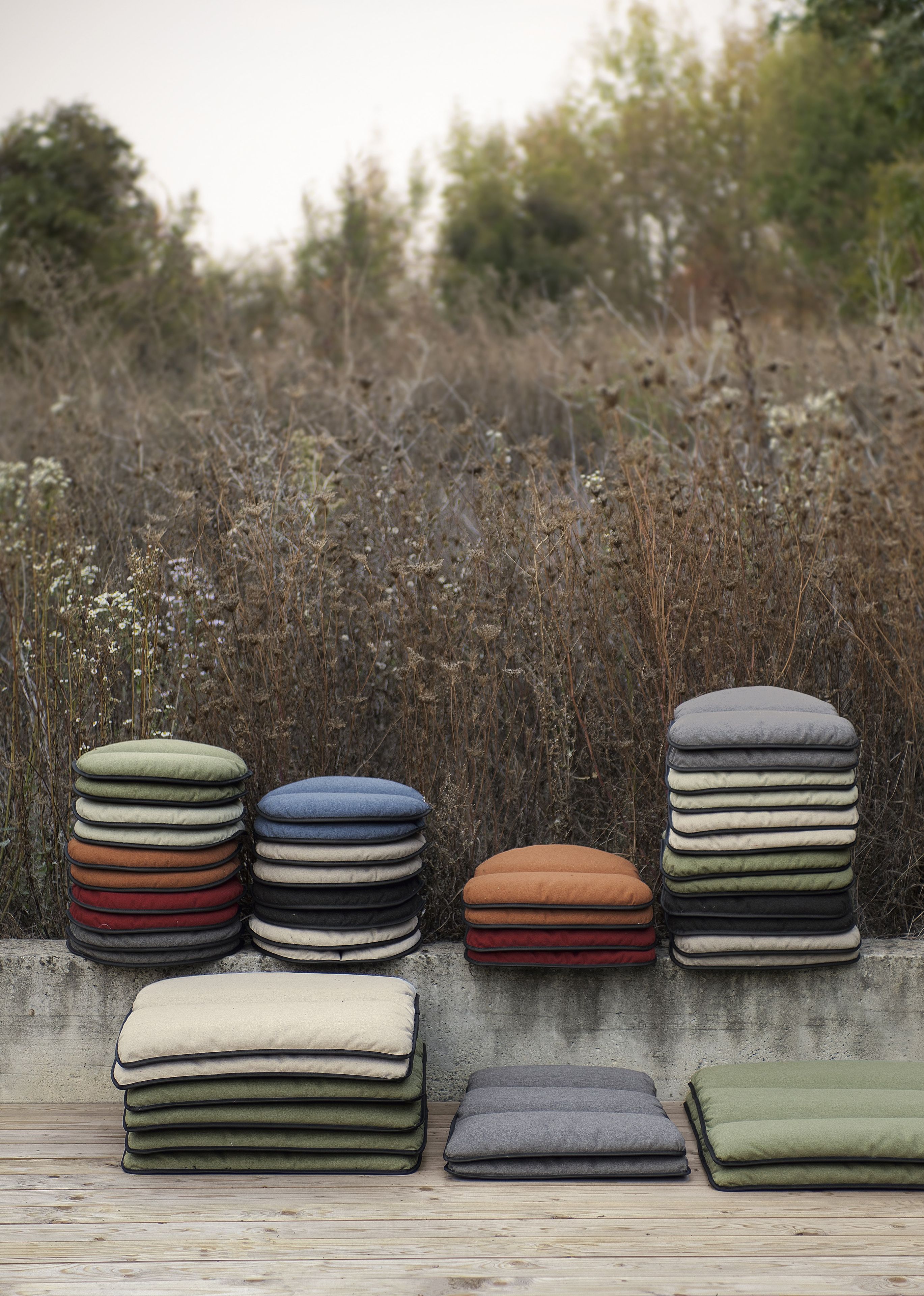 Открытый круглый сплошной цвет подушки Kristalia Lips ARCH-00060696 - Вид №9