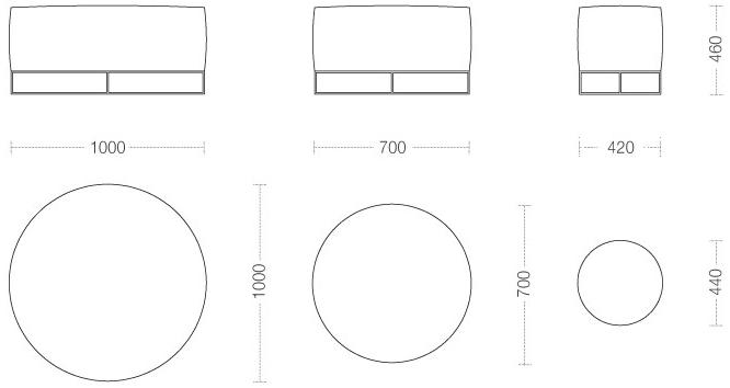 Ronda Design Круглый пуф sun-id-1432088 - Вид №3