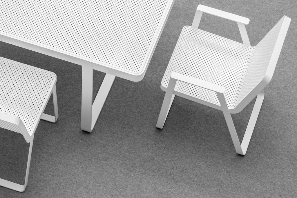 Алюминиевый садовый стул с подлокотниками Terraforma Makemake ARCH-00086122 - Вид №7