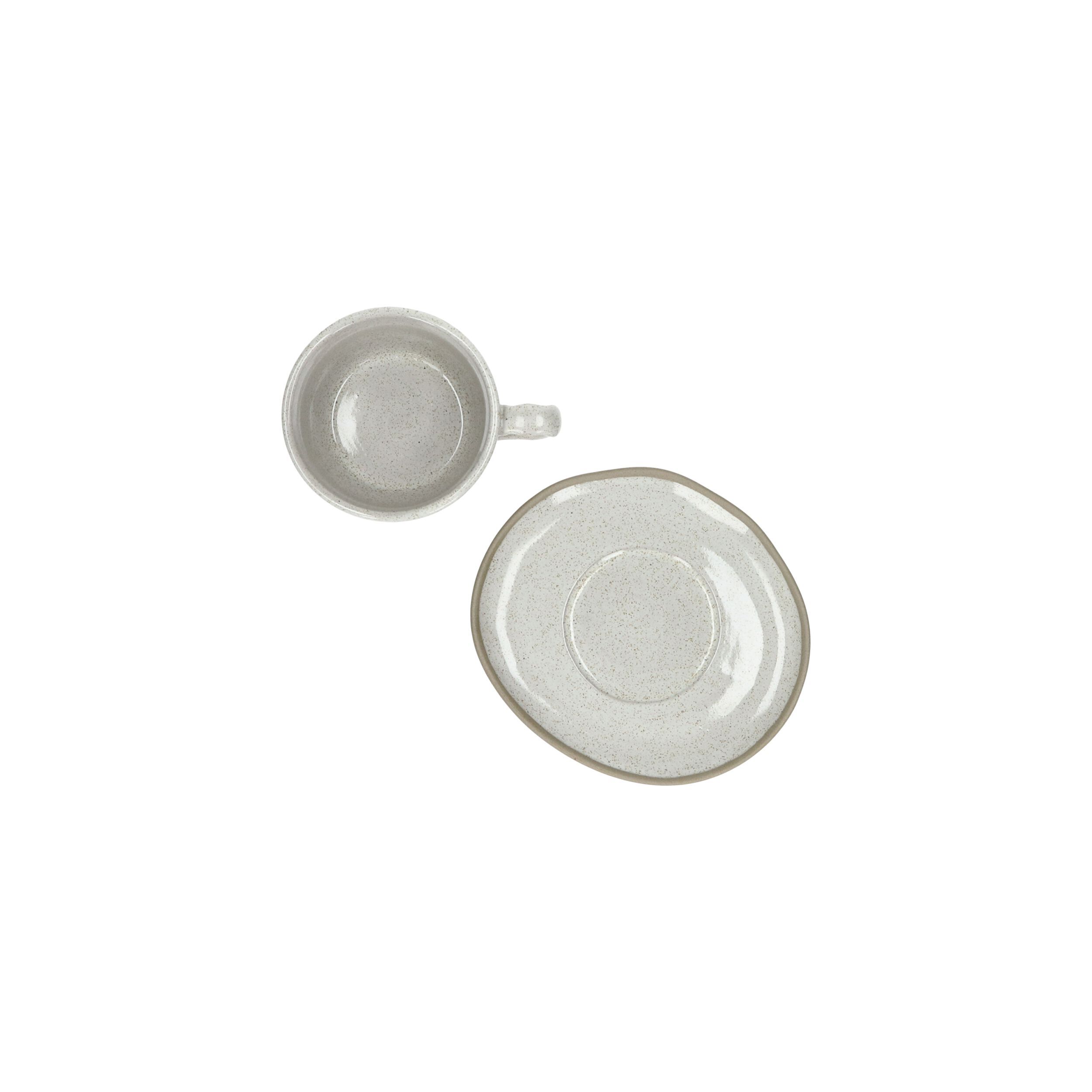 Фарфоровая чашка с блюдцем POMAX Primeval ARCH-00092415 - Вид №7