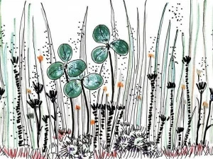 Wall&decò Флизелиновые обои с цветочными мотивами Contemporary wallpaper 2014